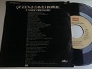 QUEEN AND DAVID BOWIE - BAJO PRESION under pressure / 1981 traslucent MEXICO 7