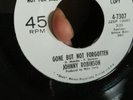 Gone but not forgotten/johnny Robinson okeh white demo vg clean copy orig