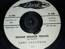Tony Casanova Showdown Boogie Woogie Feeling Rockabilly Garage Rocker 45 POOR
