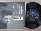 CLIFF RICHARD & THE DRIFTERS. CLIFF No.1. EP. UK P/S.7