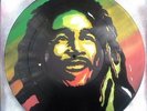 BOB MARLEY 3 LAYERS design. Stencil artwork on vinyls. Made in Australia
