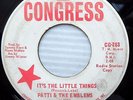 PATTI & EMBLEMS 1966 northern soul promo 45 IT'S THE LITTLE THINGS EASY w6427
