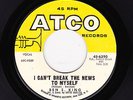 Ben E. King - I Can't Break The News To Myself / Goodnight My Love (Soul, 45)
