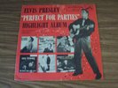 ELVIS PRESLEY WOW RARE PROMO RECORD SPA 7 37 PERFECT FOR PARTIES MINT SLEEVE