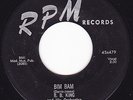 Rockin Blues 45 - B. B.  KING - Bim Bam / On My Word Of Honor