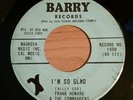 1965 Jimi Hendrix/Cox BARRY 45 Frank Howard/Commanders I'm So Glad Northern Soul