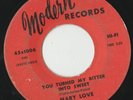 RARE ORIG NORTHERN SOUL 45 - MARY LOVE - YOU TURNED MY BITTER INTO SWEET
