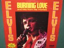 Elvis Presley Burning Love and Hits LP Starburst W/ Photo NM
