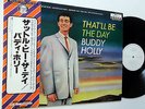 BUDDY HOLLY Lp That'll Be The Day 1977 Japan Reissue w/ OBI Rockabilly POP sm190