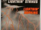 LIGHTNIN' HOPKINS Lightnin' Strikes EARLY RAINBOW BAND VEE JAY PRESS/EXC. COND.