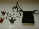 2x THUNDERDOME NECKLACE + PIN ID&T GABBER HARDCORE TERROR  MAYDAY