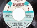 THE VOICE MASTERS-IF A WOMAN CATCHES A FOOL /YOU'VE HURT ME BABY ON BAMBOO NORTH