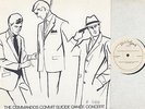 The Commandos - Commit Suicide Dance Concert - Punk Rock LP- Numbered #989