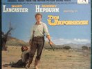 THE UNFORGIVEN  1960 LP  SOUNDTRACK  AUDREY HEPBURN/BURT LANCASTER  STEREO