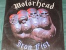 Motorhead Iron Fist LP 1982 USA First Pressing Mercury NICE VINYL  Sterling