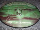 METALLICA -RIDE THE LIGHTNING- AWESOME RARE LTD EDITION PICTURE LP GREEN BERNET