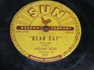 78 BLUES RUFUS THOMAS JR  (BEAR CAT) 181 SUN RECORDS HEAR..