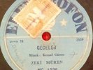 turkey turkish 78 RPM- zeki muren- askin cozyaslari / geceler- elektrofon