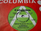 GRAHAM BONNEY - SIGN ON THE DOTTED LINE - COLUMBIA 7