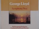 GEORGE LLOYD: Symphony No. 5 Lyrita Audiophile SEALED SRCS 124 UK Vinyl LP TAS