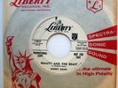 HEAR Danny Davis 45 Beauty And The Beast LIBERTY 55213 EX popcorn instro promo