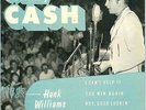 SUN EP JOHNNY CASH SINGS HANK WILLIAMS 1958 ORIG RECORD SUN LABEL