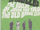 BEATLES Ballad of John ... Orig. France Apple PS Single M- 1969