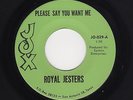 '65 Txs Latino DooWop ROYAL JESTERS Please Say You Want Me/What'cha Gonna HEAR