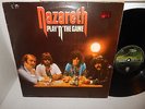 NAZARETH PLAY 'N' THE GAME 1976 HOLLAND IMPORT VERTIGO ROGER DEAN LABEL EXC LP