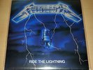 METALLICA - Ride The Lightning LP OIS 1984 Roadrunner RR 9848 # Kreator Venom