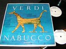 VERDI Nabucco / DDR WHITE LABEL PROMO 2LP BOX 1965 ETERNA M33 820467-467