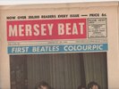 Mersey Beat Newspaper Original 1964 March10-24 Beatles colour pic issue fine