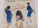 THE RONETTES IS THIS WHAT I GET FOR LOVING YOU PHILLES 45 PICTURE SLEEVE ORIGNAL