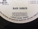 Black Sabbath LP Same UK Large Vertigo Swirl 1st press Philips credit PLAYGRADED