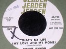 Freddie John Lennon 45 JERDEN 792 That's My Life Promo 1966 VG+ The Beatles