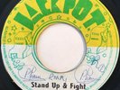 * SLIM SMITH Stand Up & Fight/Sitting In The Park REGGAE SOUL Jackpot 45 Hear