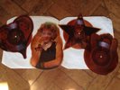 4 X MADONNA PICTURE DISCS BORDERLINE CRAZY FOR YOU DRESS YOU UP INTO THE GROOVE