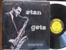 Jazz LP, Stan Getz Quartets, Prestige, W.50th, clean
