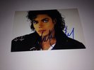 Photo Dédicacée Autograph Michael Jackson