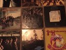 9 Vinyl Record LPs Great Collection of Rock Rolling Stones, Pink Floyd, Beatles