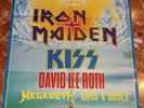 IRON MAIDEN MAXI SINGLE THE EVIL THAT MEN DO MONSTER DOUBLE SIDED POSTER BAG