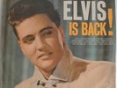 ELVIS PRESLEY - ELVIS IS BACK - RARE LP CHILE PRS WHITE PROMO LABEL