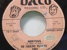 THE FABULOUS PLAYBOYS doo-wop r&b soul 45 Nervous  Forget The Past  Daco