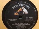 78 RPM Elvis Presley RCA VICTOR 7035 Jailhouse Rock