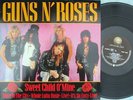 Guns N Roses ORIG GER PS 12 Sweet child O mine NM ’87 2 Rare Live Trks AC/DC