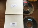 GENESIS Calling All Stations Live Radio Show REEL TO REEL 1997 Promo 7 1/2 IPS