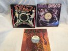 3 Collectible Disco LP Vinyl Records Singles 