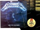 Metallica - Ride The Lightning Europe LP 1984 + Innerbag //3