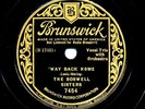 The BOSWELL SISTERS on E- 1935 Brunswick 7454 - ‘Way Back Home