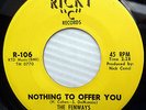 FENWAYS doowop 45 NOTHING TO OFFER YOU NUMBER ONE SONG IN THE COUNTRY VG++ e9282